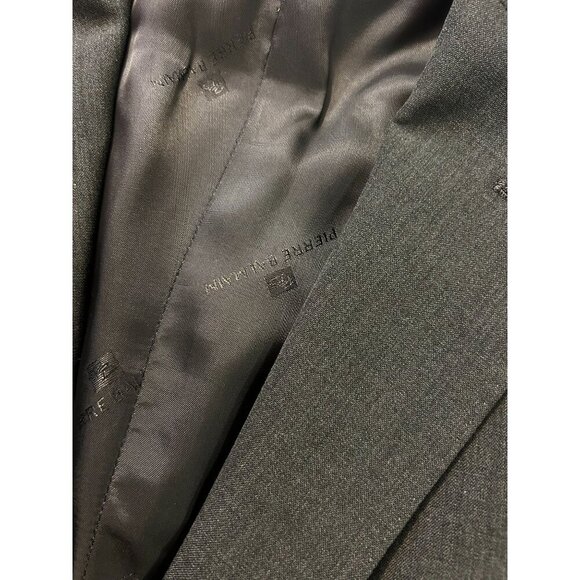 Pierre Balmain Dark Gray Wool Blazer Jacket IT 50 US 40 Large - Picture 5 of 8